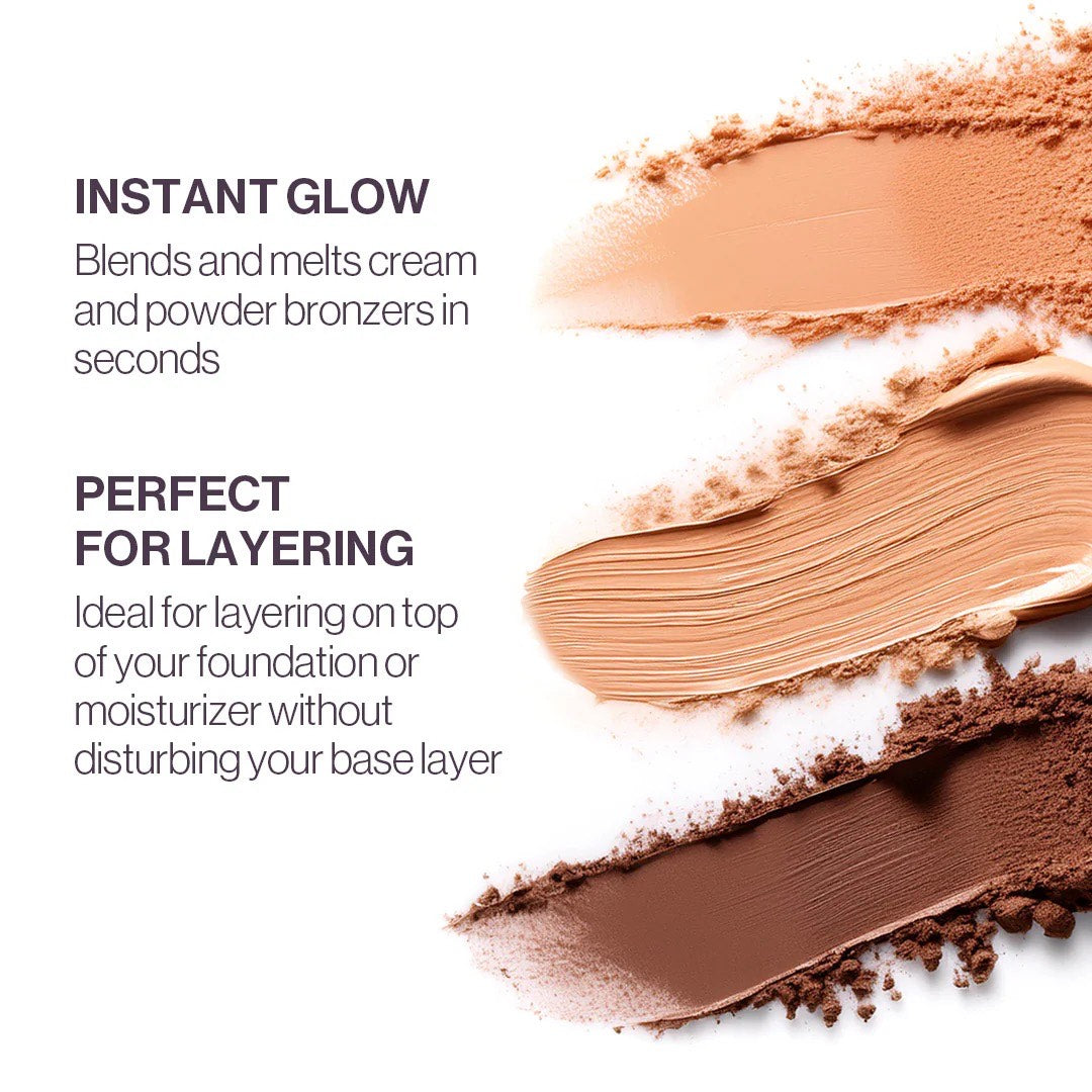 Buffing bronzer brush