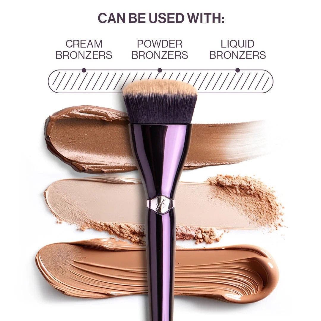 Buffing bronzer brush
